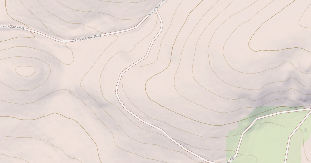 Map preview of USFS Motor Vehicle Use Map Roads {A5937CD4-8866-4D45-8189-83A51AE374EA}