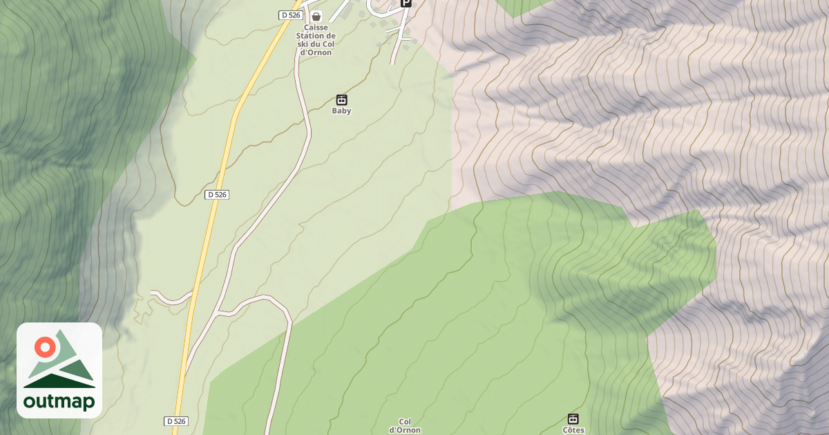 Map of Boarder-cross