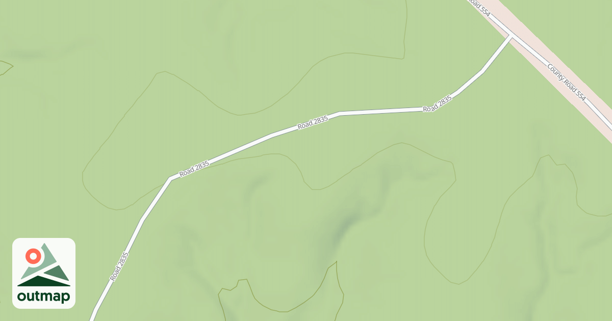 Map of PANKY BRANCH
