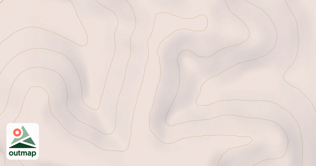Map of L'L BRUSHY RIDGE