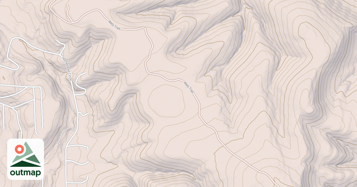 Map of USFS National Forest System Roads {21C845A9-8594-43CE-830F-97AC268EC83B}