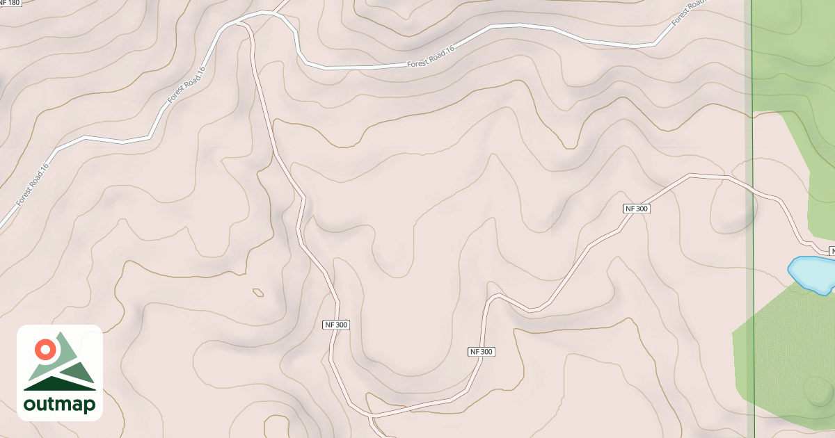 Map of USFS Motor Vehicle Use Map Roads {6008D3FF-F076-44BF-AFA5-C7767C5D3C2E}