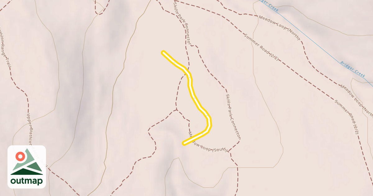 Map of Meadow Loop