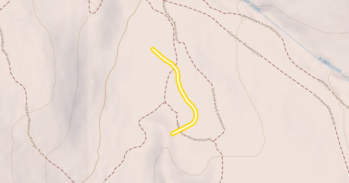 Map preview of Meadow Loop