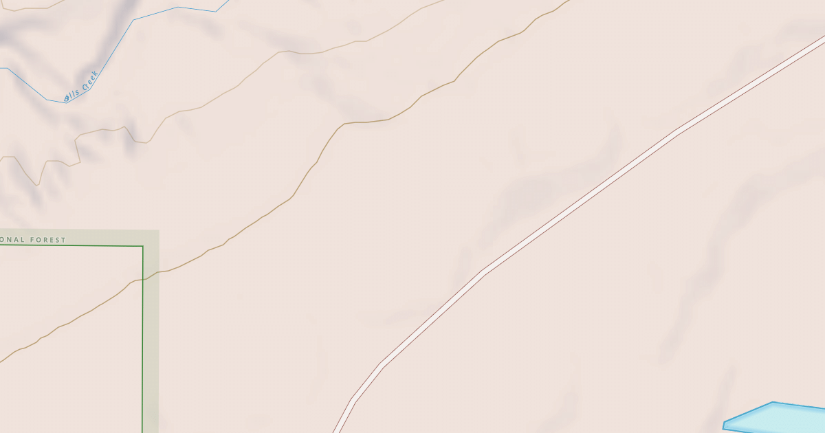 Map preview of BILLS CREEK SPUR E