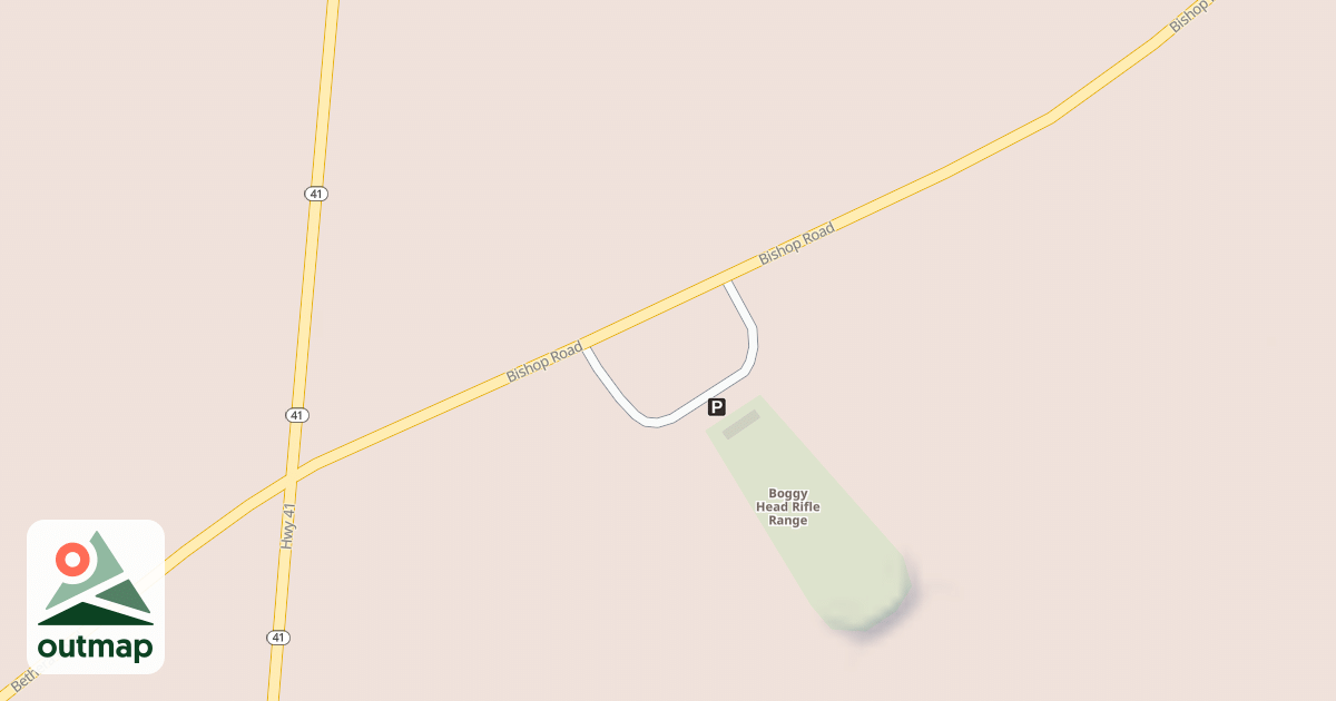 Map of BOGGY HEAD RIFLE RANGE
