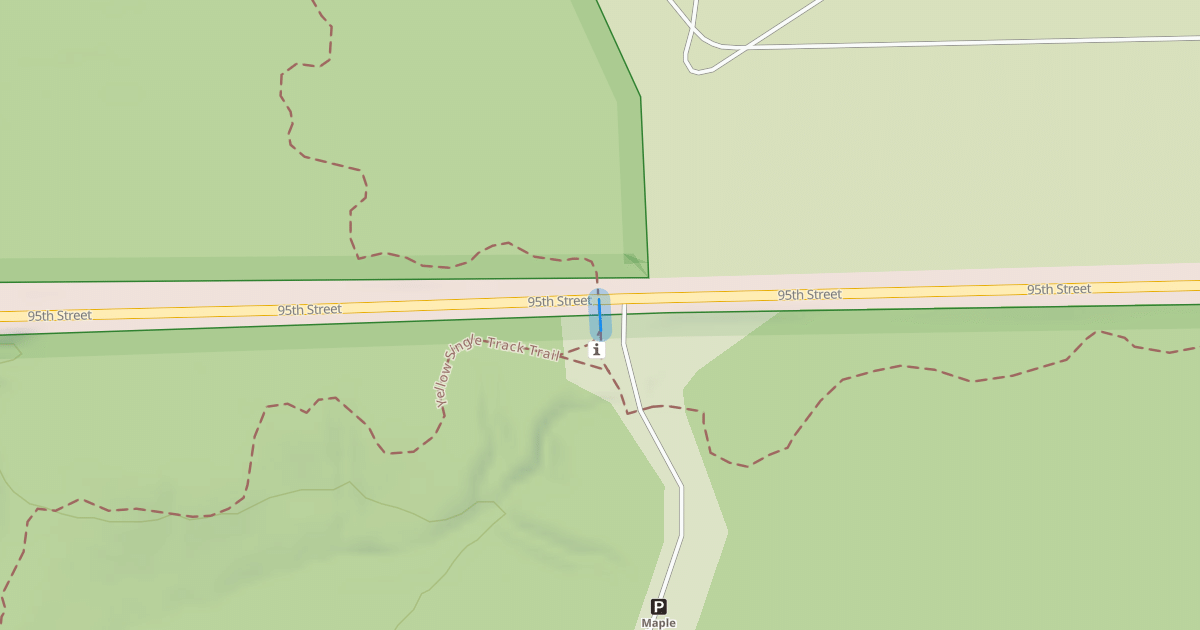 Map preview of Purple Single Track Trail