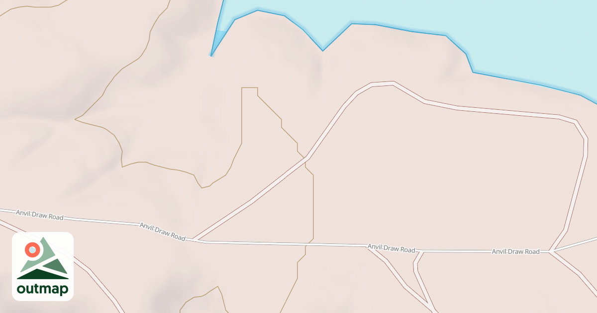 Map of ANVIL DRAW SPUR E