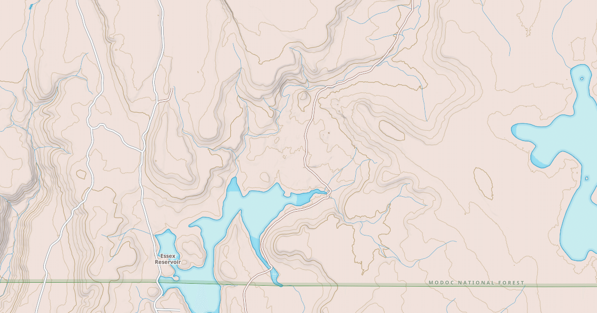 Map preview of ESSEX RESERVOIR