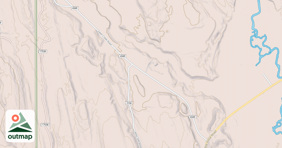 Map of FAWN CREEK