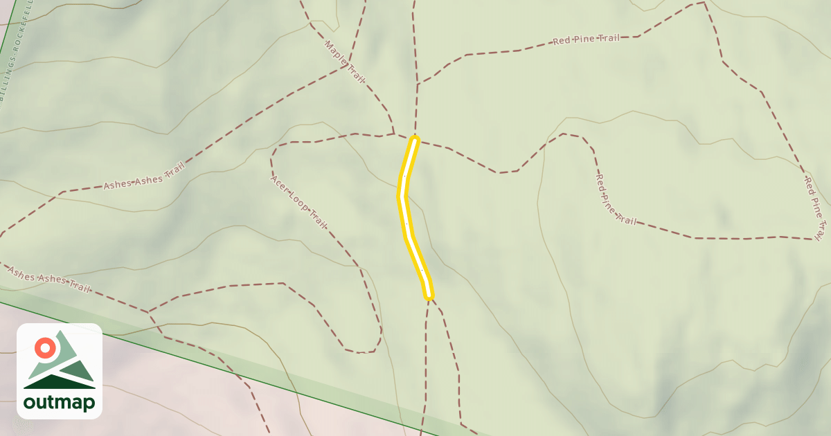 Map of King Farm Loop Trail