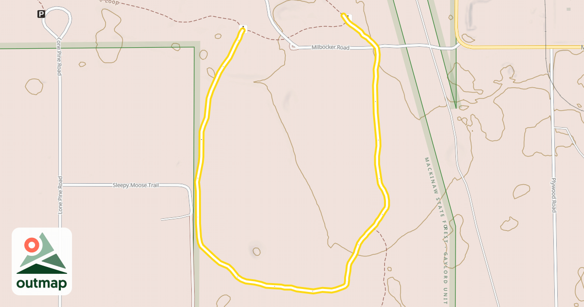 Map of Highland Loop