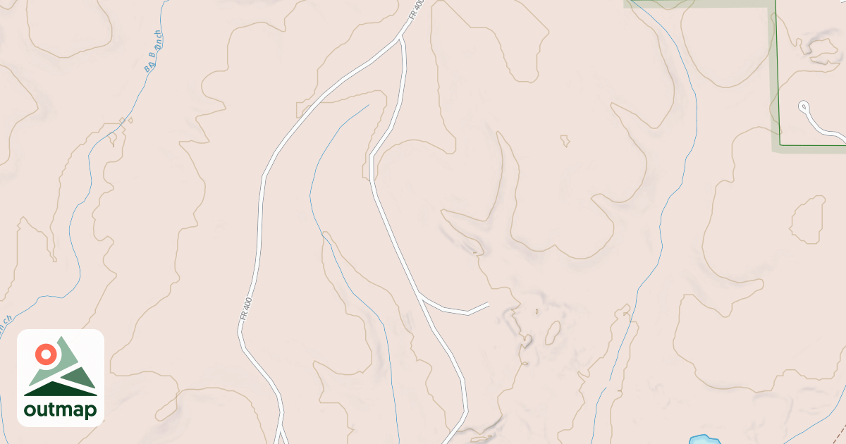 Map of USFS Motor Vehicle Use Map Roads {AE6F12B1-53E3-42A1-8755-B99CD56799F4}