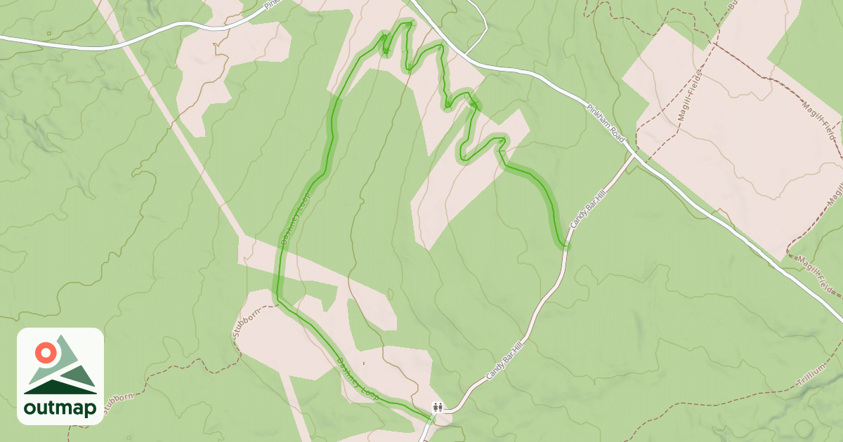 Map of Dashney Loop