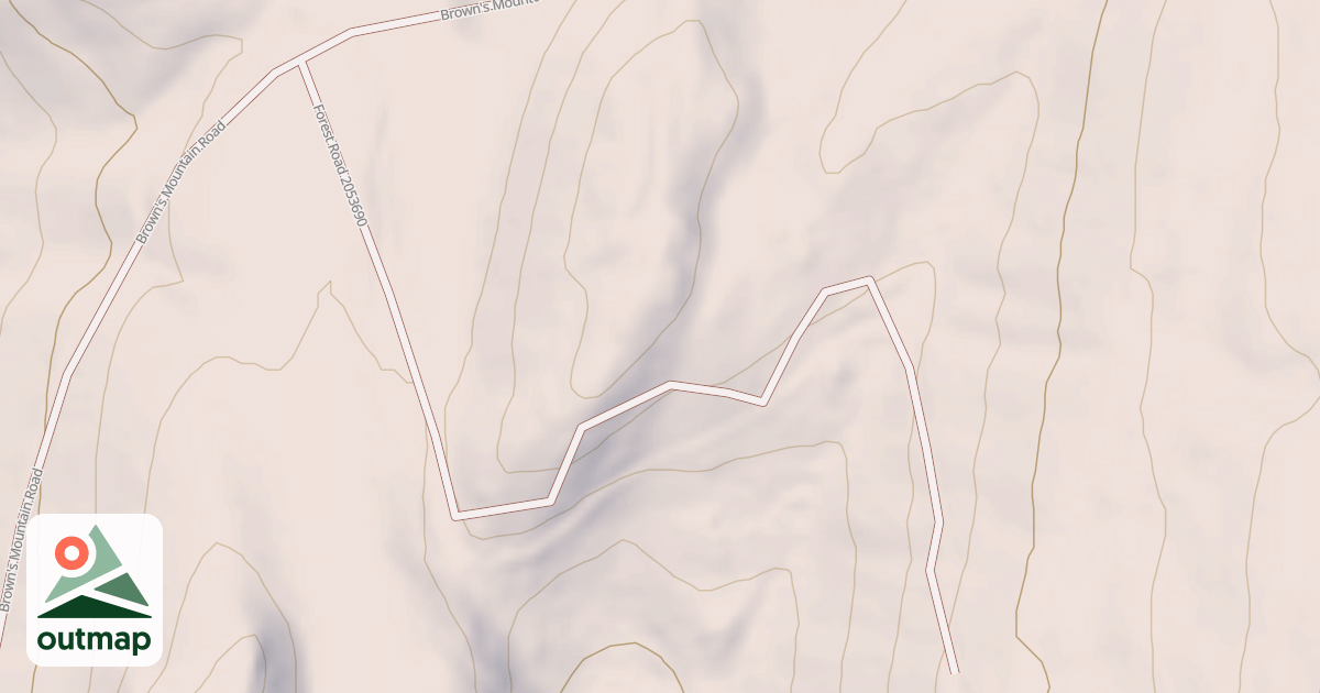 Map of USFS Motor Vehicle Use Map Roads {4F7D528A-D624-43DB-9ABC-FC44F9CDFA47}