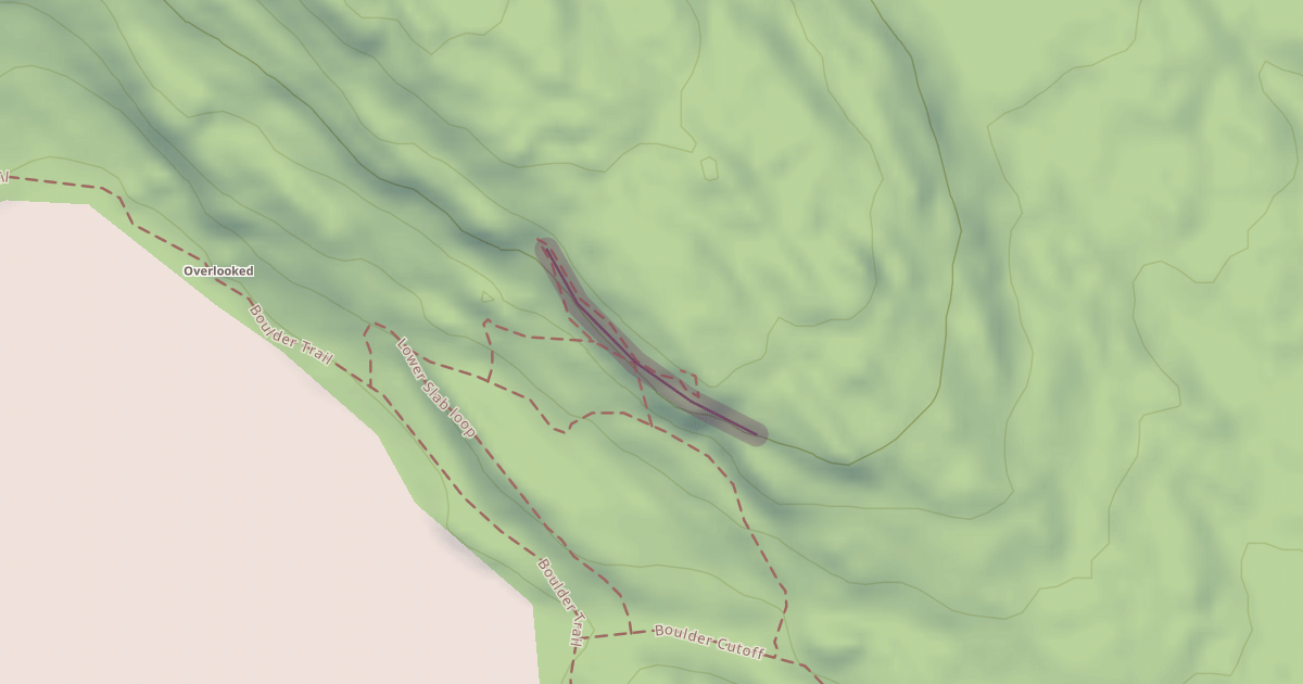 Map preview of Upper Cliff