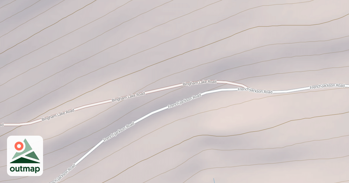 Map of BINGHAM