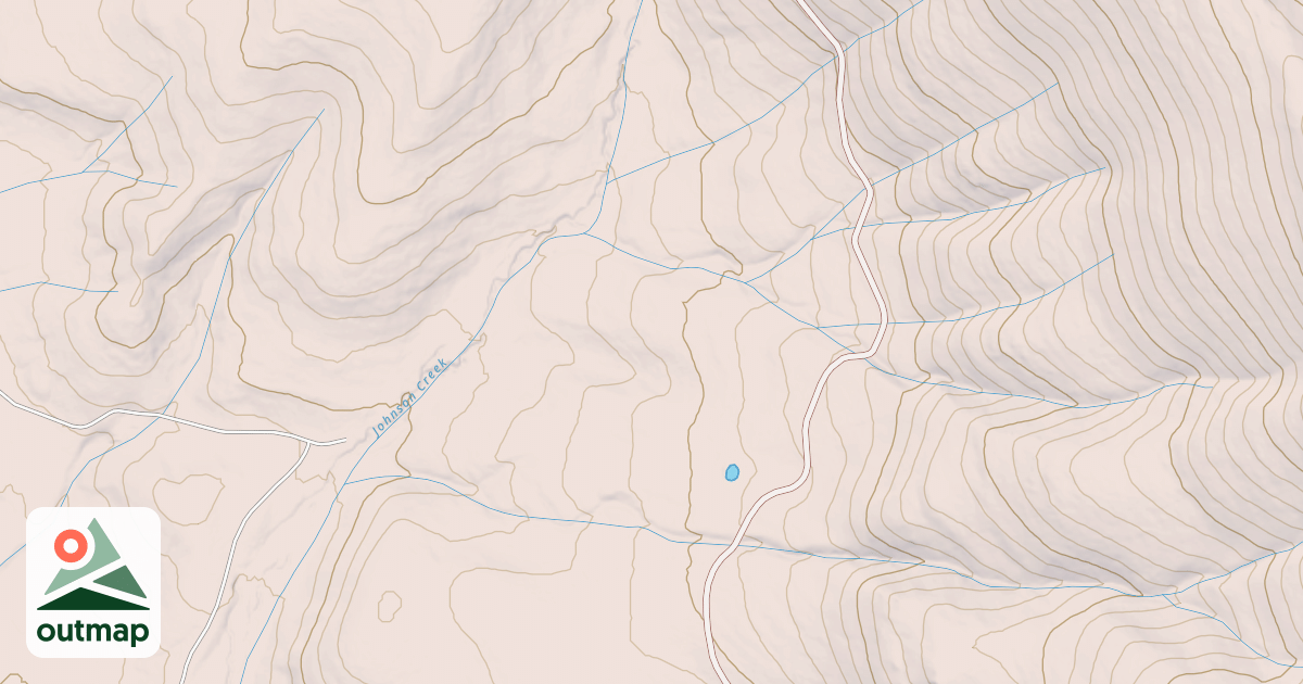 Map of JOHNSON CRK LOOP SPUR