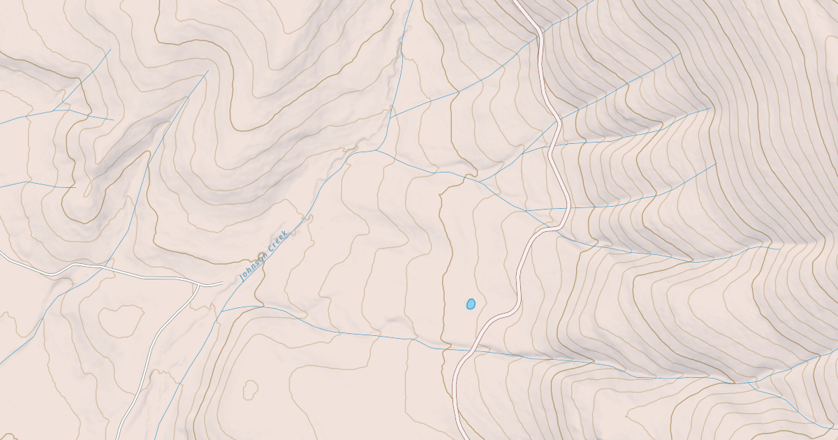 Map preview of JOHNSON CRK LOOP SPUR