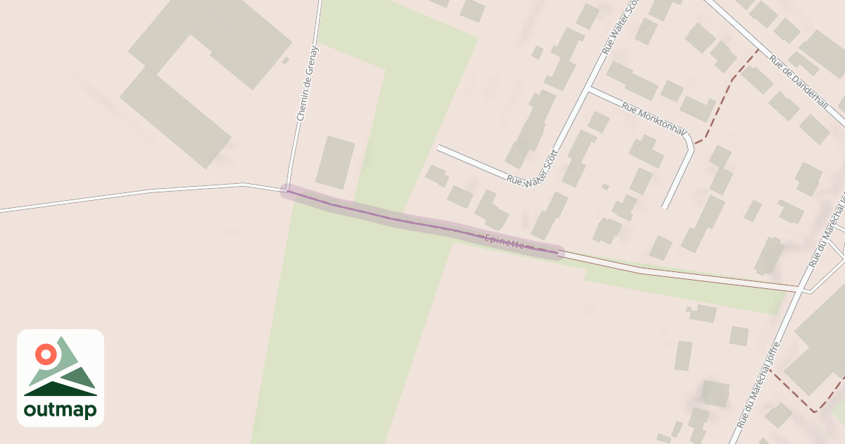 Map of Epinette