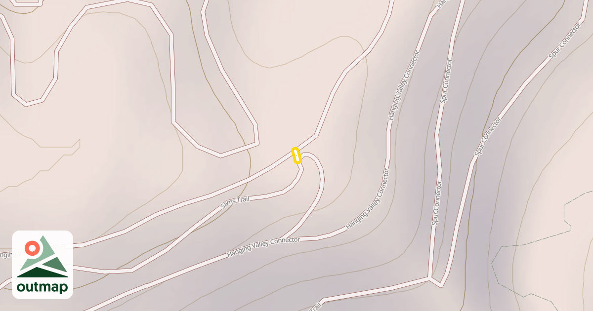 Map of Sams Trail