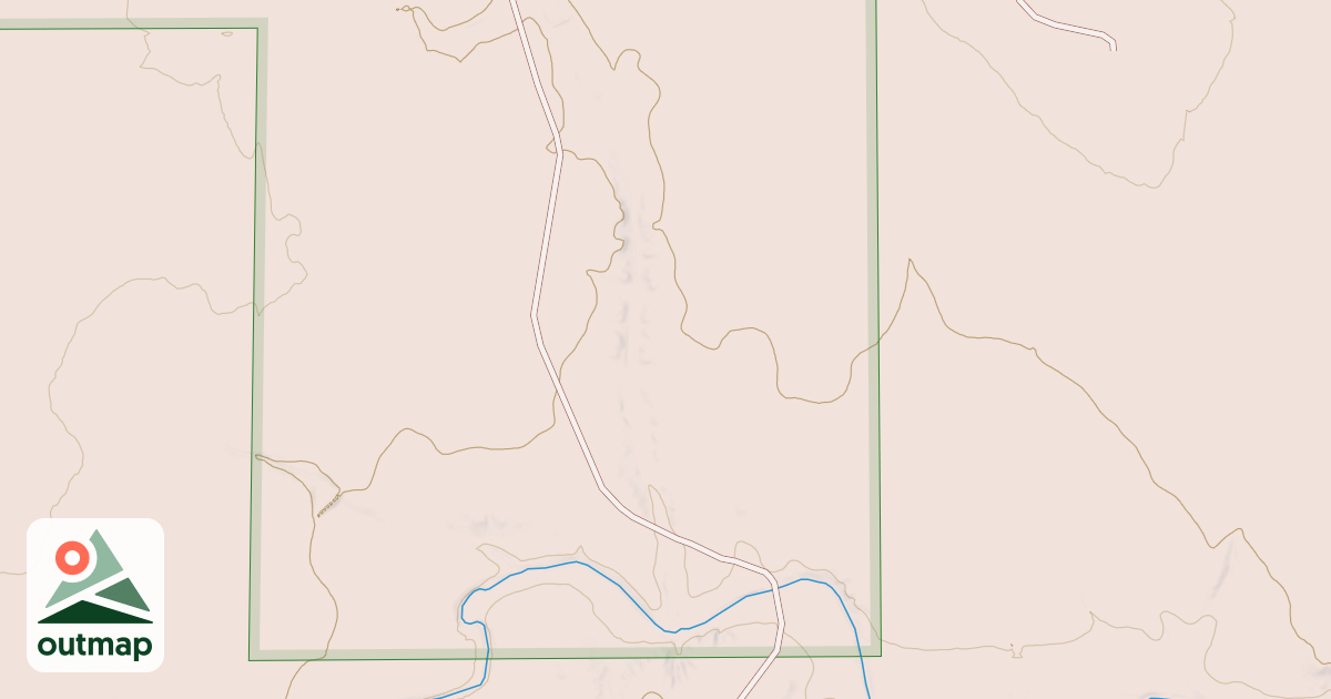 Map of USFS Motor Vehicle Use Map Roads {07E77A76-C50F-48B0-8A32-571862996299}