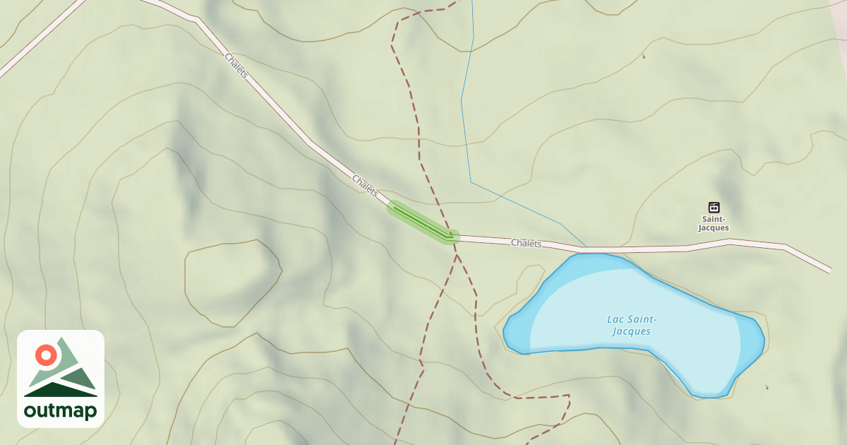 Map of Chalets