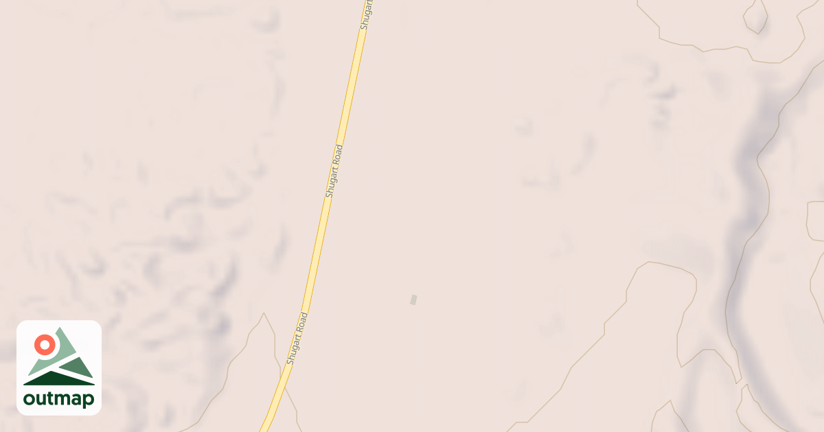 Map of Hackberry Trail System - Dunes Access