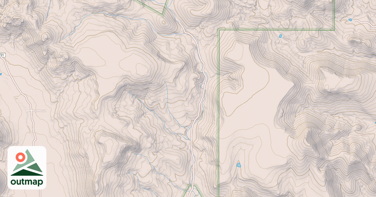 Map of BUCK CREEK