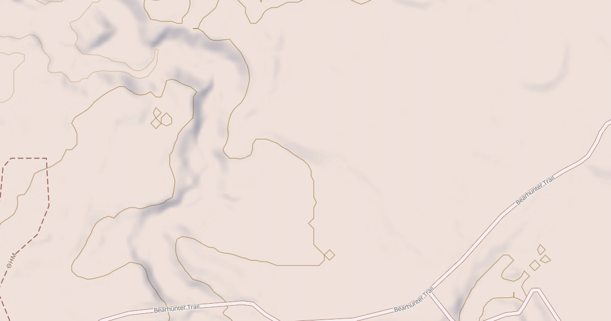 Map preview of Straight Arrows Trail
