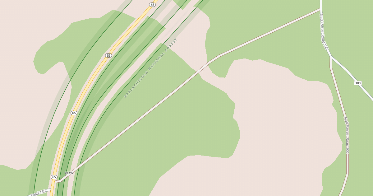 Map preview of USFS National Forest System Roads {44CD9260-02C3-4CA0-90D4-41A9DB97B64C}