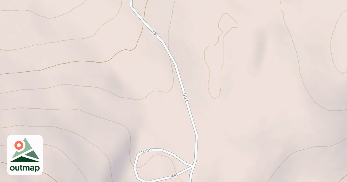 Map of Lower Cone Road