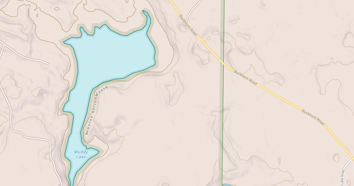Map preview of EAST MUDDY