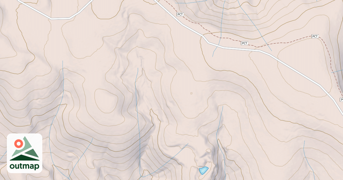 Map of BEAR CR PIT SPUR F