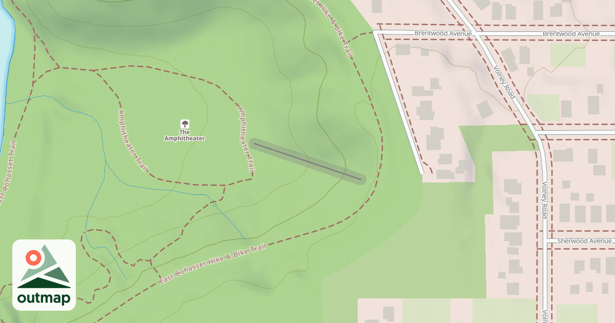 Map of Ski Slope