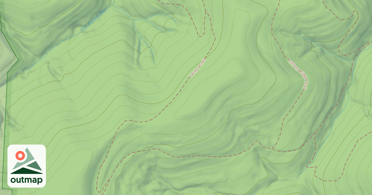 Map of Ryerson Station State Park Trails