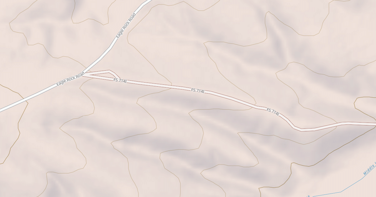 Map preview of EAGLE ROCK RD SPUR I