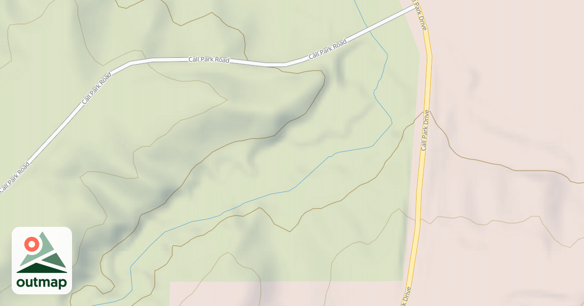 Map of Creek