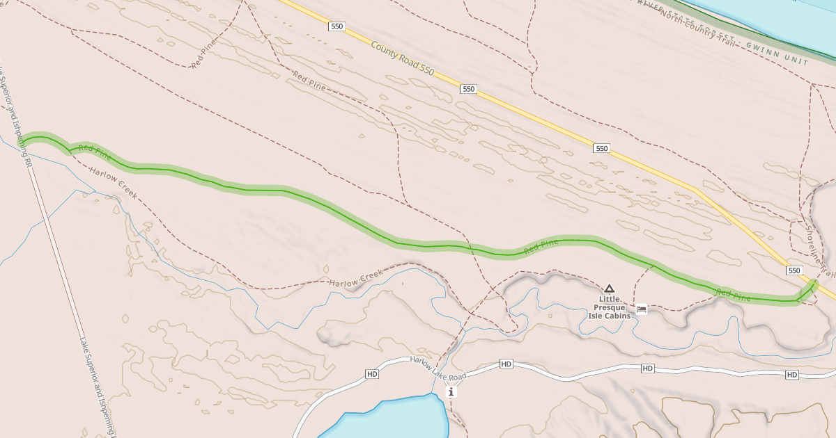 Map preview of Red Pine
