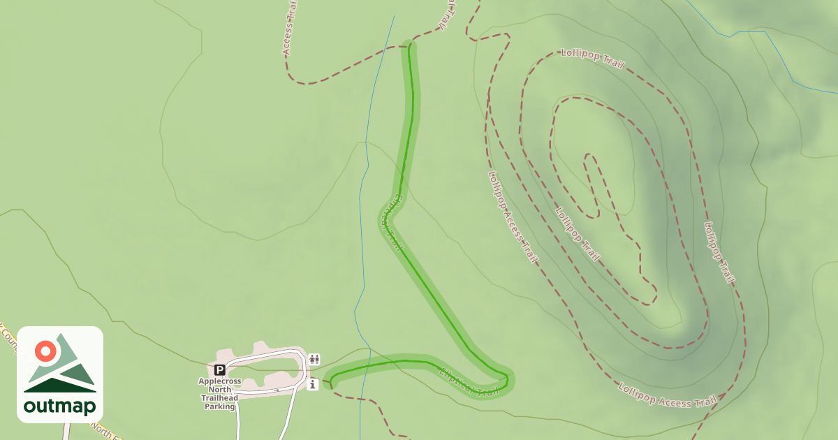Map of Eliptical Trail
