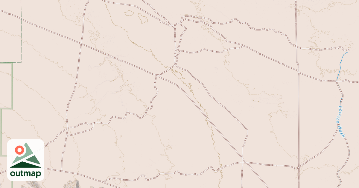 Map of BLM National GTLF Public Motorized Roads 37d789c5-cbfb-4175-81b4-64cf323e0b24
