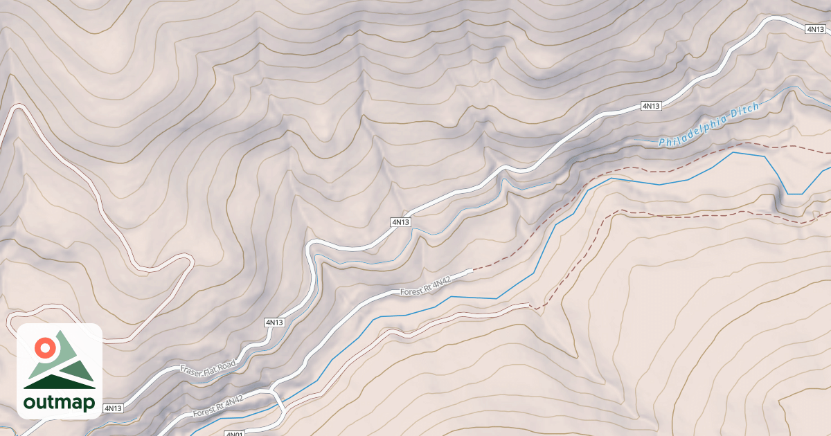 Map of FRASER FLAT RD