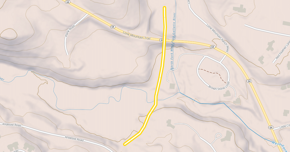 Map preview of Ranch Loop