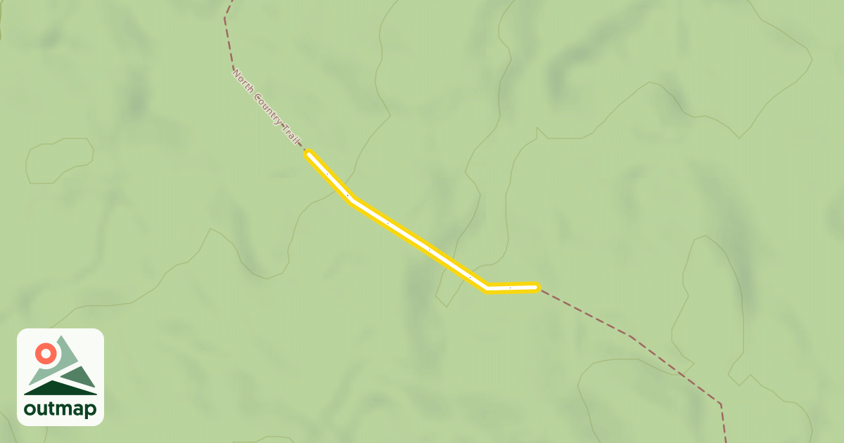 Map of North Country Trail