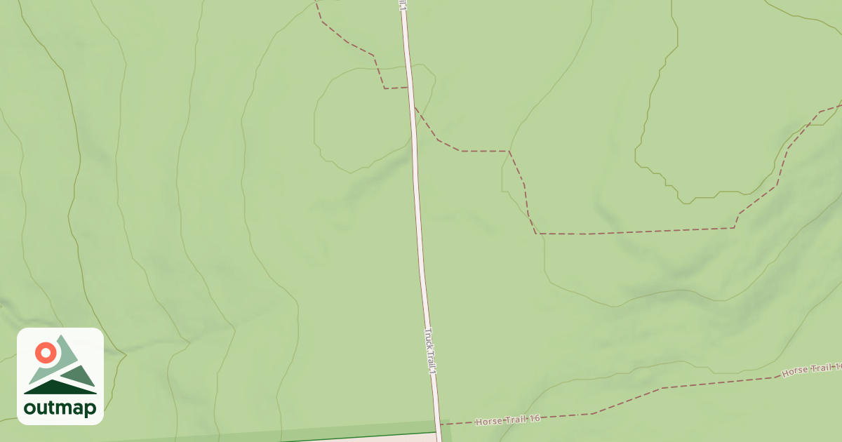 Map of Truck Trail 1
