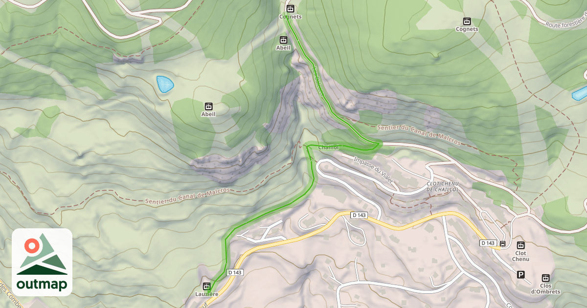 Map of Les Balcons