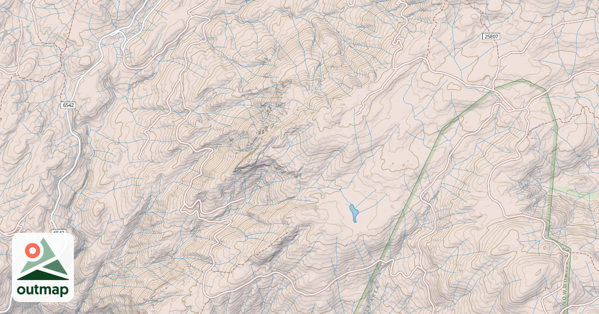 Map of BROWNS CREEK