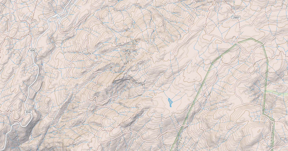 Map preview of BROWNS CREEK