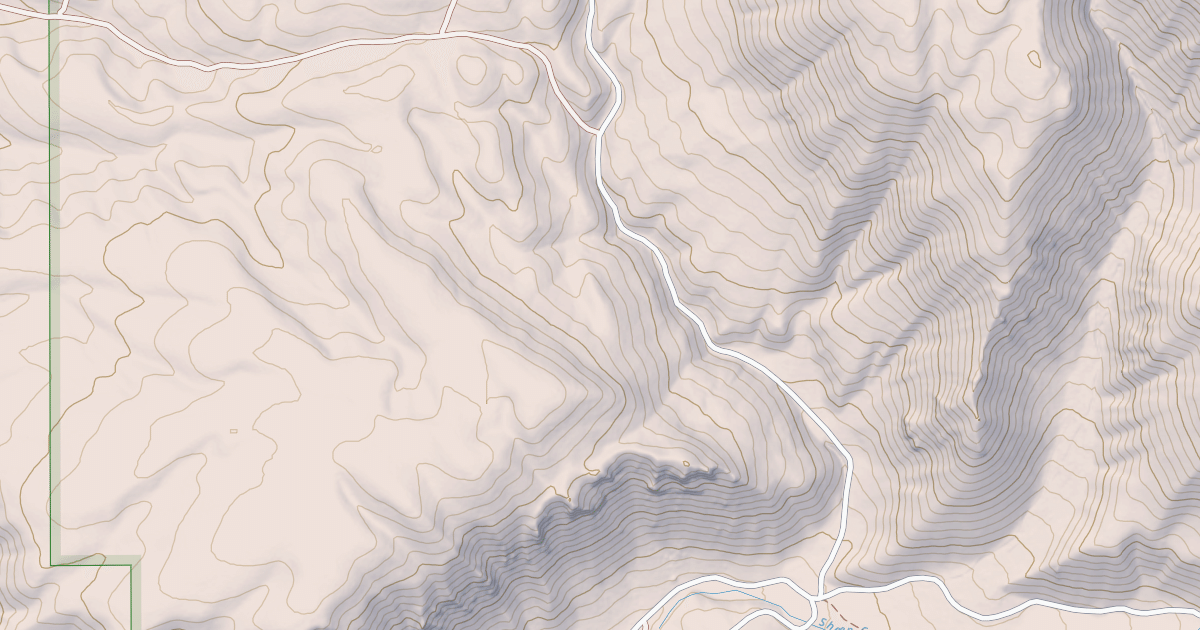 Map preview of SAWMILL CANYON