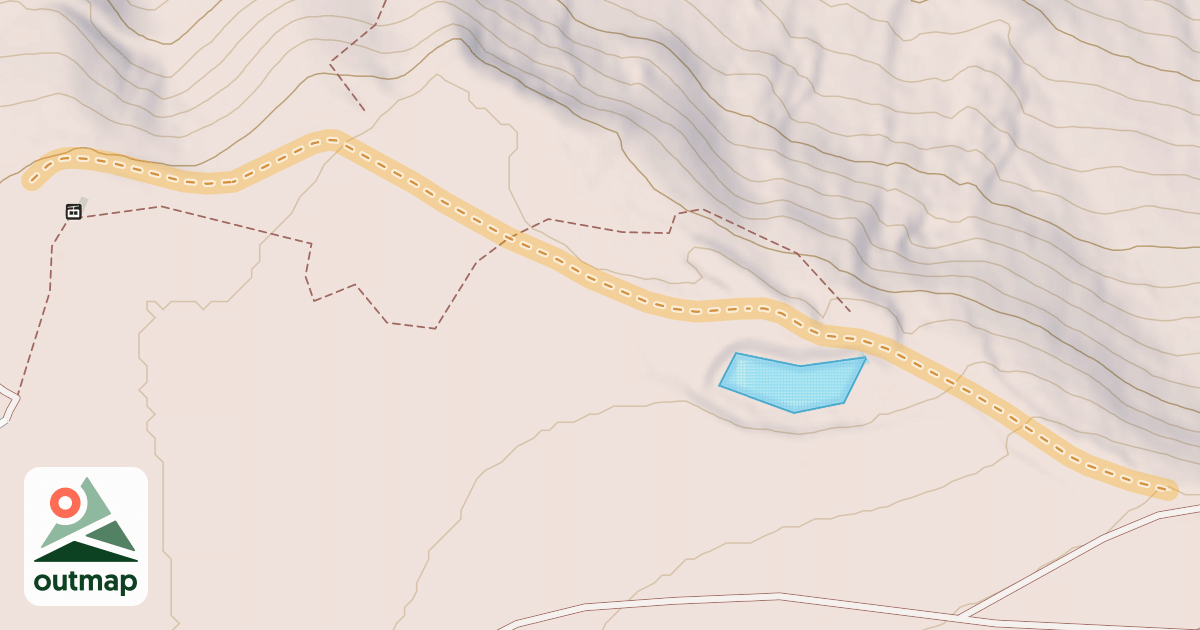 Map of Hike Access Trail